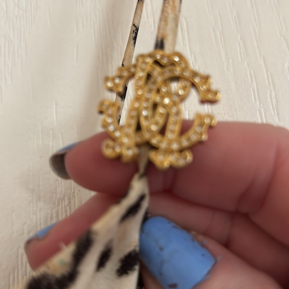 Vintage size 38 animal, print, black white and red Roberto Cavalli - Picture 2 of 8